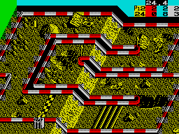 Super Off Road screenshot 3 for ZX Spectrum